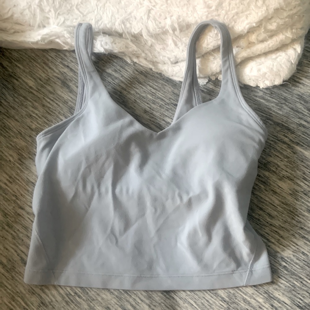 Light blue lulu shirt